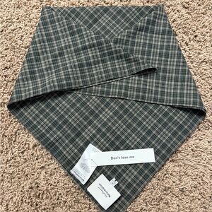 Reformation plaid hair Scarf- Kacey musgraves